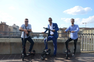 フィレンツェ：ガイド付き電動スクーター ツアー