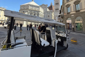 フィレンツェ：電気トゥクトゥクまたはゴルフカートシティツアー
