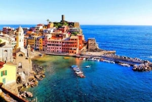 Firenze: Cinque Terre: Kokopäivän bussiretki lounaalla