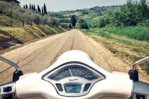 Florens: Heldagstur med Vespa i Toscana och Chianti