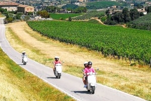 Florens: Heldagstur med Vespa i Toscana och Chianti
