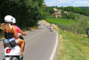 Florens: Heldagstur med Vespa i Toscana och Chianti