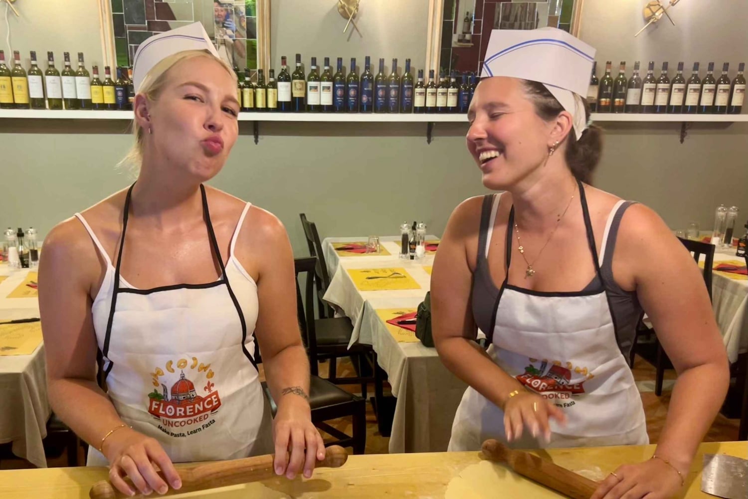 Florence Gluten Free Pasta Class with limitless Wine