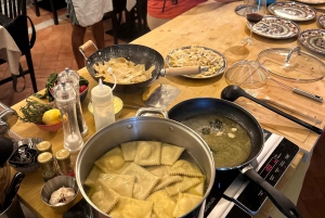 Florence Gluten Free Pasta Class with limitless Wine