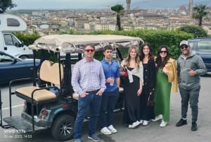 Florence Golf Cart Tour City Center & Piazzale Michelangelo
