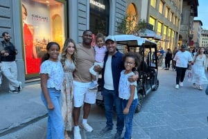 Florence Golf Cart Tour City Center & Piazzale Michelangelo
