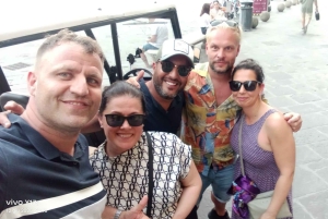 Passeio de carro de golfe em Florença, centro da cidade e Piazzale Michelangelo