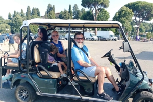 Passeio de carro de golfe em Florença, centro da cidade e Piazzale Michelangelo