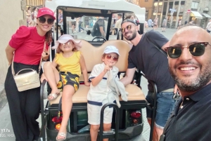 Passeio de carro de golfe em Florença, centro da cidade e Piazzale Michelangelo