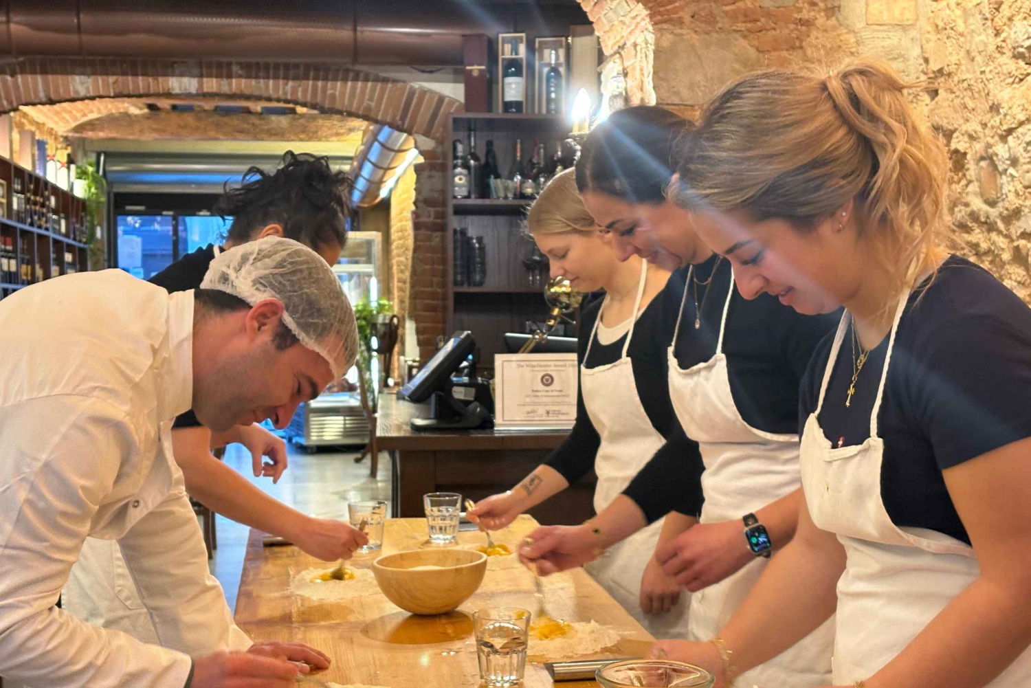 Florence: Golf Cart Tour & Cooking Class with Unlimited Wine