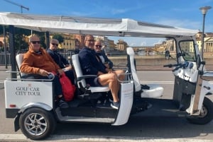 Florence: Golf Cart Tour & Cooking Class with Unlimited Wine