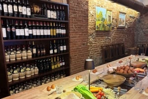 Florence: Golf Cart Tour & Cooking Class with Unlimited Wine
