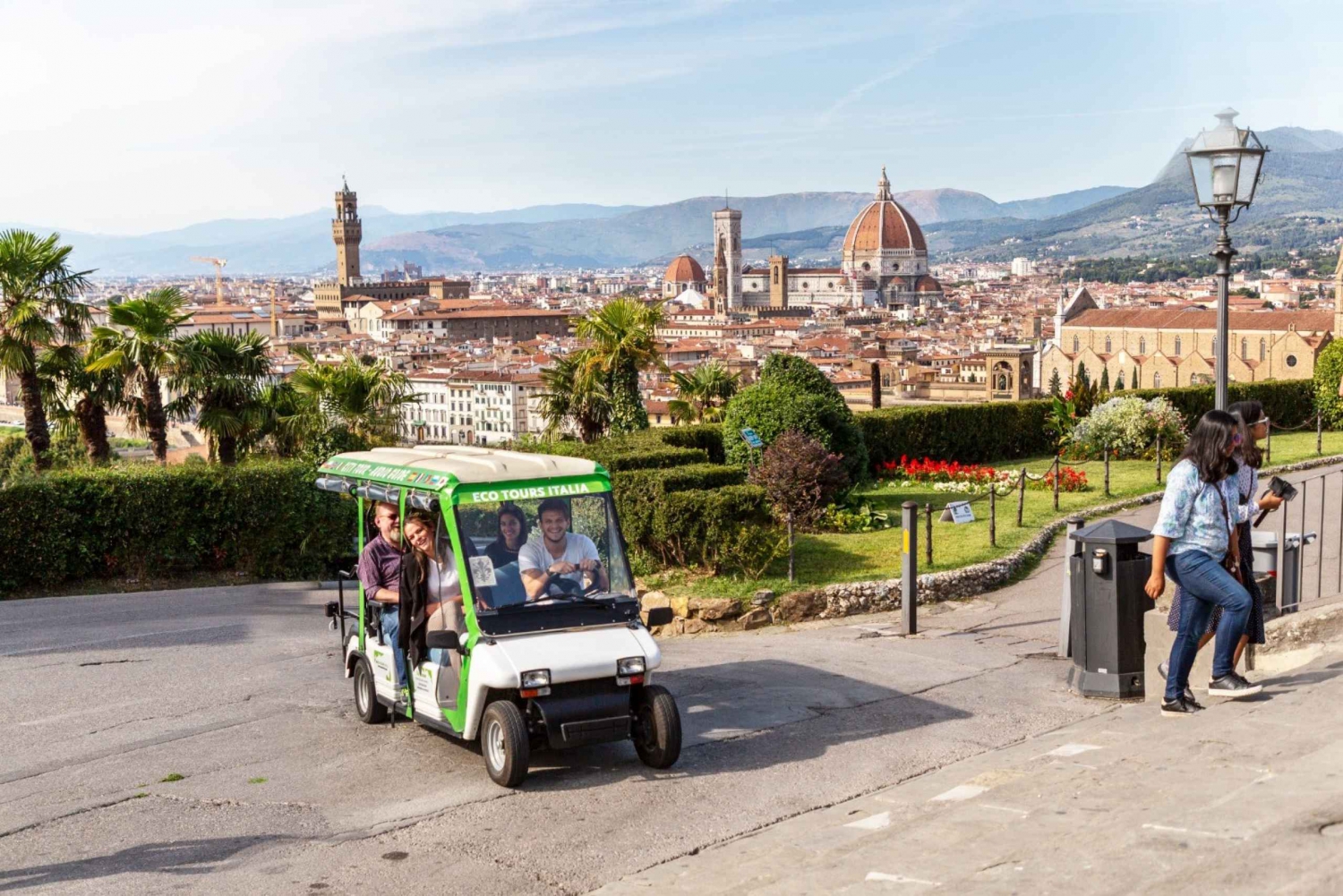 Florens golfbilstur - halvdag - guidad tur