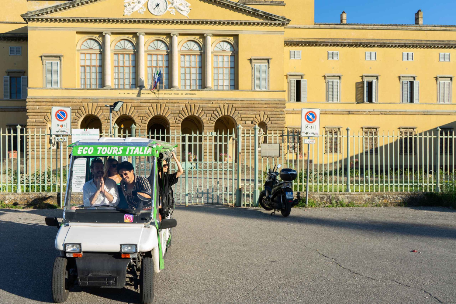 Firenze: tour in golf cart a Fiesole e Piazzale Michelangelo