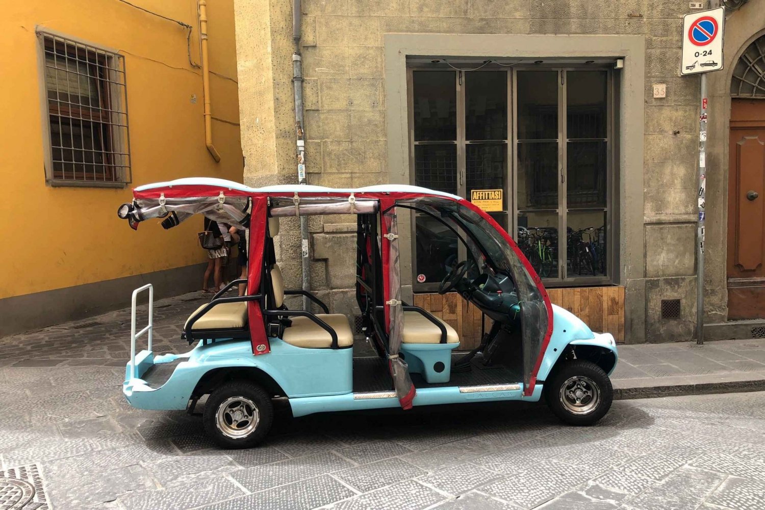 Florença: Passeio de carrinho de golfe com vistas panorâmicas