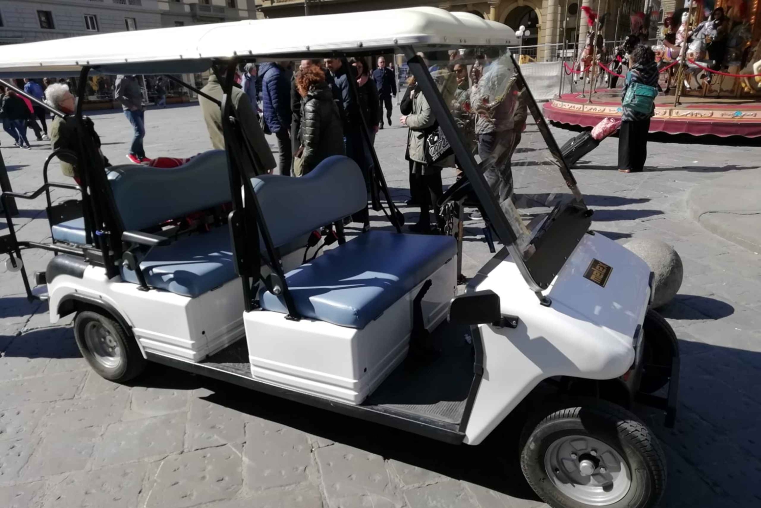 Florencia: Recorrido en carrito de golf con vistas panorámicas