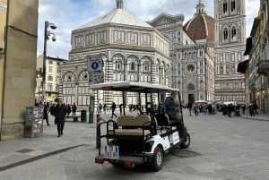 Florencia: Recorrido en carrito de golf con vistas panorámicas