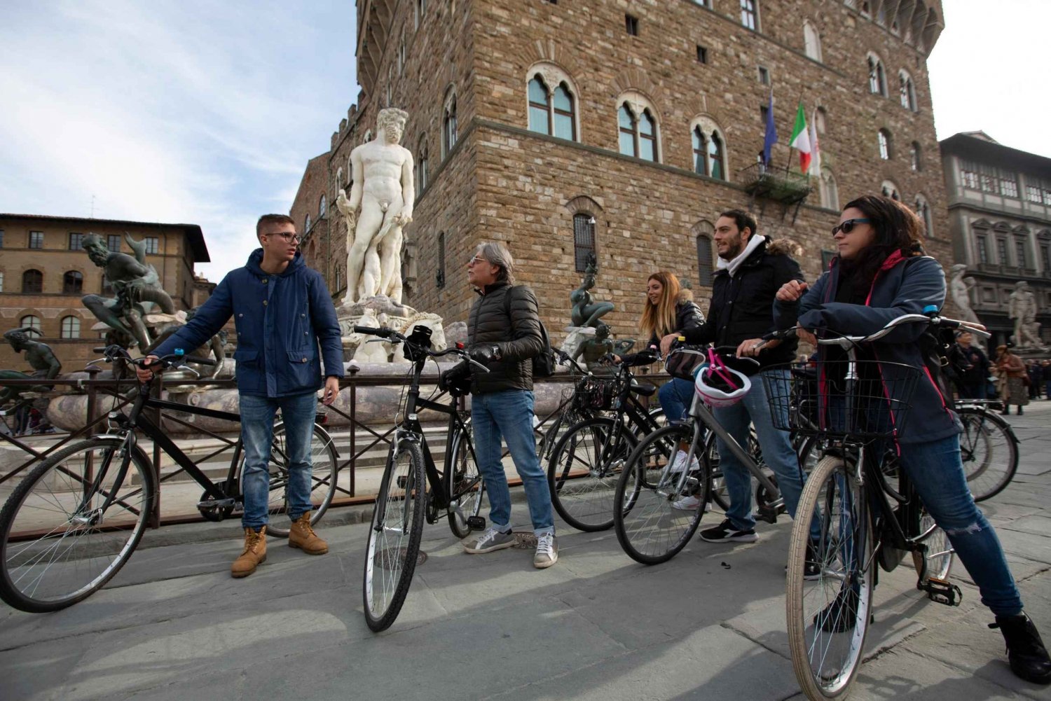 Firenze: Guidet sykkeltur med gelatosmaking