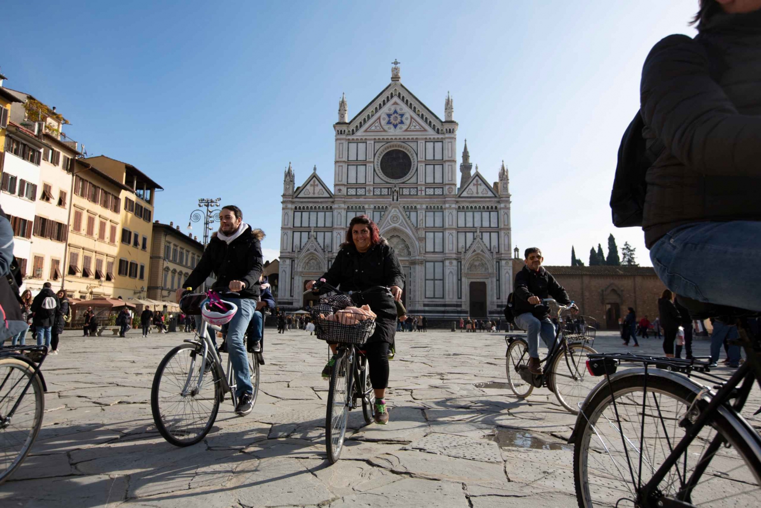 Florence: Guided Tour by Bike with Gelato Tasting