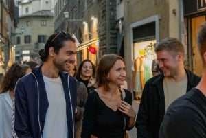 Florença: passeio guiado a pé com bebidas em bares locais