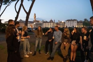 Firenze: Guidet vandretur med drinks på lokale barer