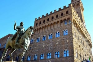 Florencja: piesza wycieczka z przewodnikiem z kolacją ze stekiem Fiorentina