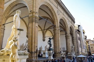 Florencja: piesza wycieczka z przewodnikiem z kolacją ze stekiem Fiorentina