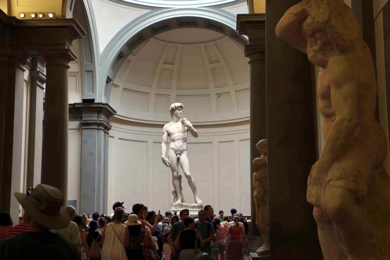Florenz: Halbtagestour zu Fuß durch die Stadtführung mit der Accademia Galerie