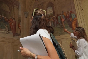 Florence: Hidden Gems and Live Painting with Licensed Guide