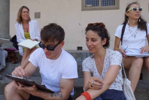 Florence: Hidden Gems and Live Painting with Licensed Guide