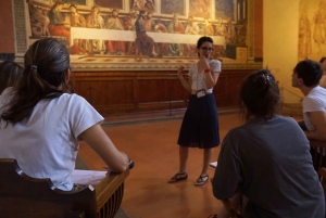 Florence: Hidden Gems and Live Painting with Licensed Guide