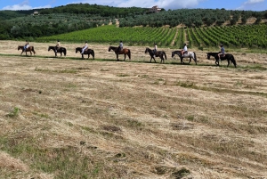 Florencia: Excursión a Caballo con Cata de Vinos y Traslado