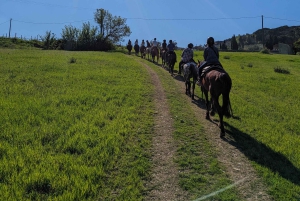 Florencia: Excursión a Caballo con Cata de Vinos y Traslado