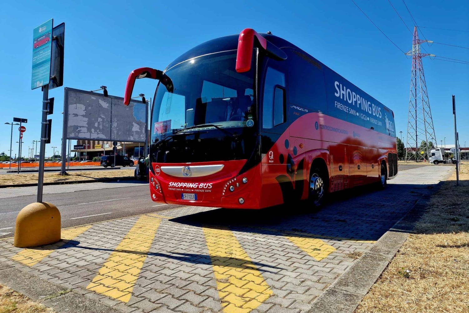 Firenze: 'I Gigli' indkøbscenter tur/retur med shuttlebus