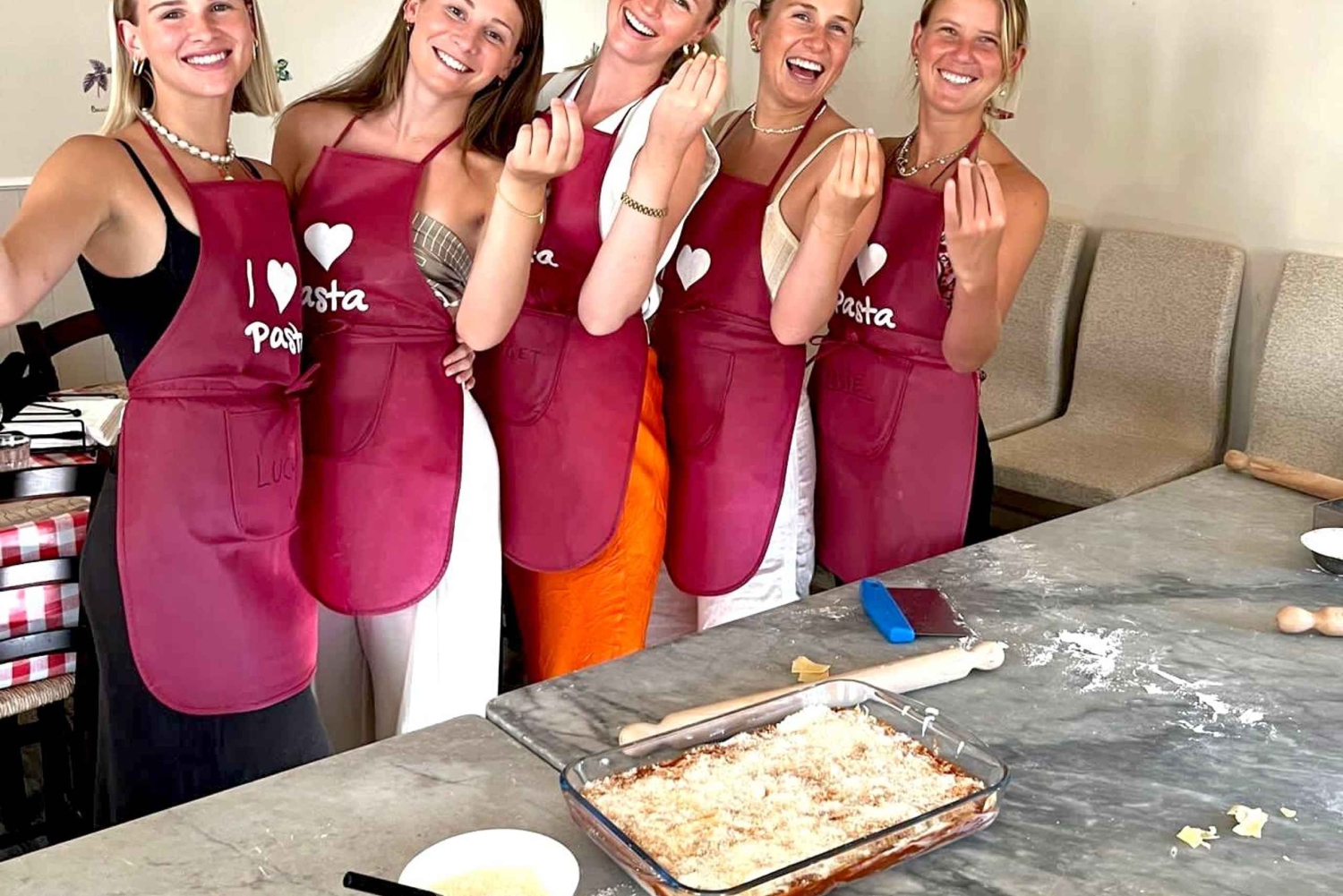 Firenze: Kurs i å lage lasagne og spagetti