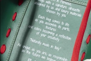 Florence: Leather Experience - Craft your own bag with Rereri in a workshop
