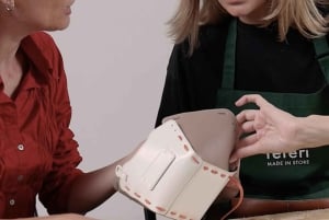 Florence: Leather Experience - Craft your own bag with Rereri in a workshop