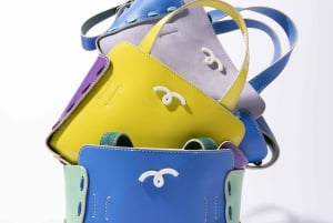 Florence: Leather Experience - Craft your own bag with Rereri in a workshop