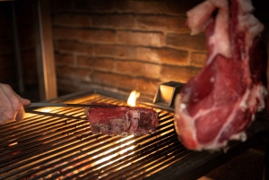 Florence: Live Grill Show & Steak Dinner with Wine