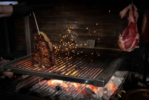 Florence: Live Grill Show & Steak Dinner with Wine