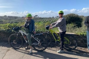 Florença: Passeio de e-bike com azeite nas colinas da Toscana
