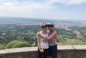 Florença: Passeio de e-bike com azeite nas colinas da Toscana