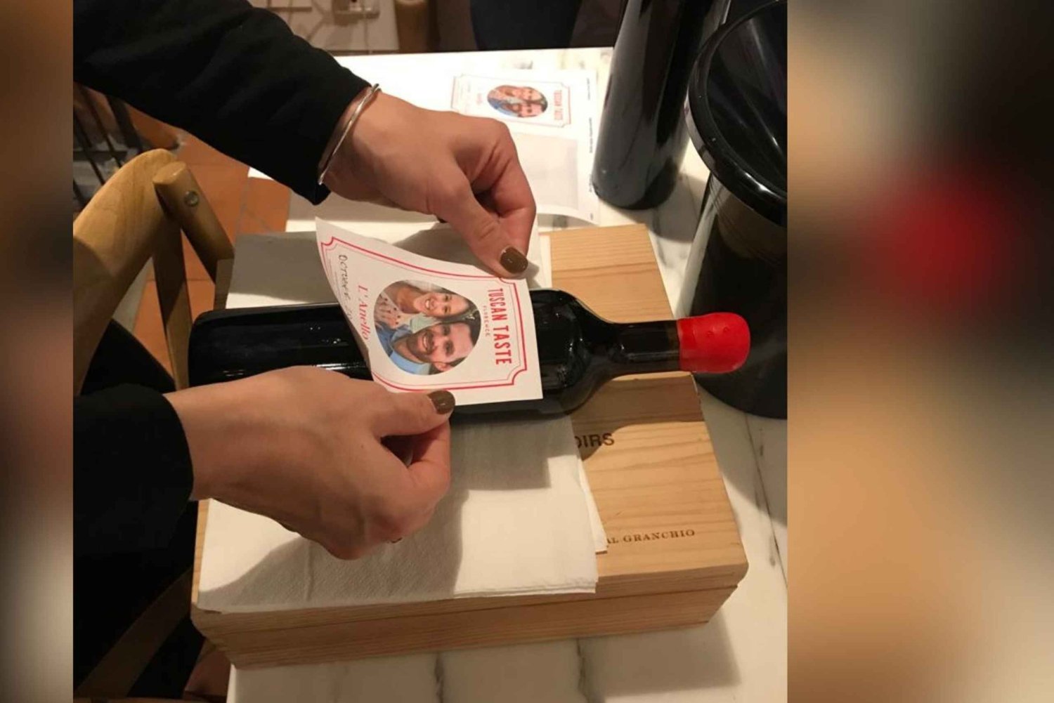 Florence : Faites votre vin Atelier Ponte Vecchio