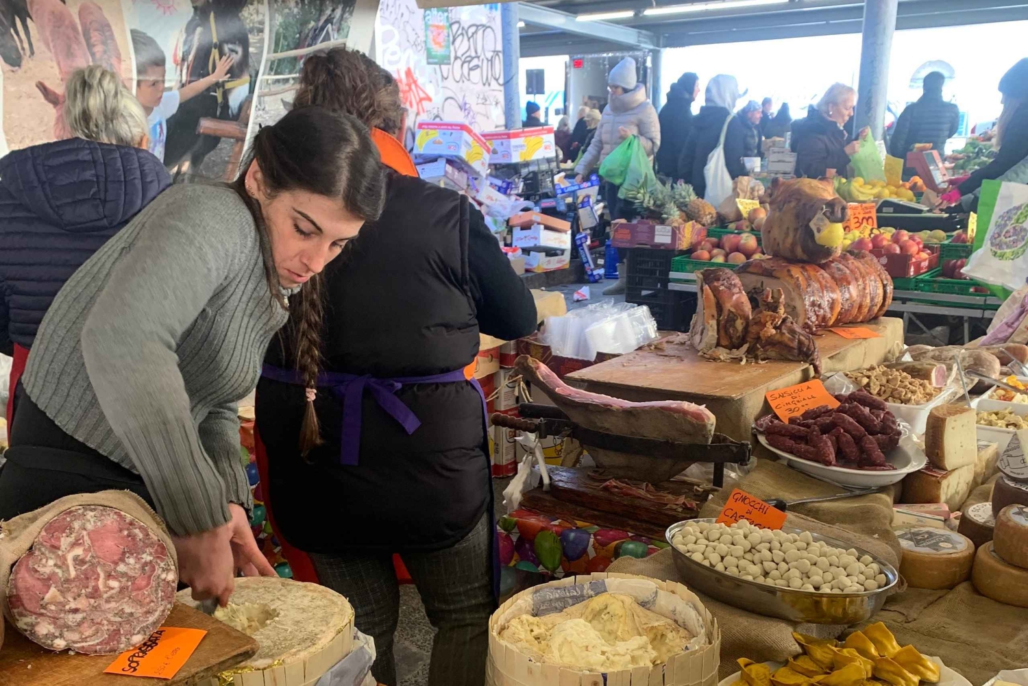 Markttour durch Florenz mit dem Chefkoch