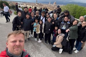 Florence : visite panoramique de la colline de Michel-Ange avec dégustation
