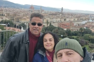 Florence : visite panoramique de la colline de Michel-Ange avec dégustation