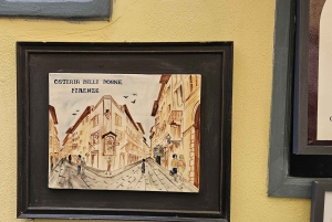 Florenz: Michelangelos David und ein Schluck durch ein Weinfenster