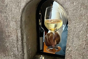 Florenz: Michelangelos David und ein Schluck durch ein Weinfenster