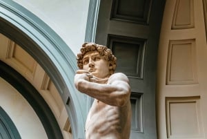 Firenze: Billet til Michelangelos David, hvor man springer køen over