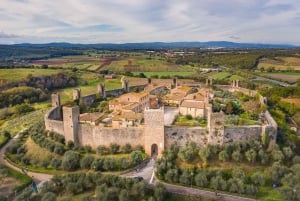 Firenze: Monteriggioni & Val d'Orcia Valgfri vinsmaking